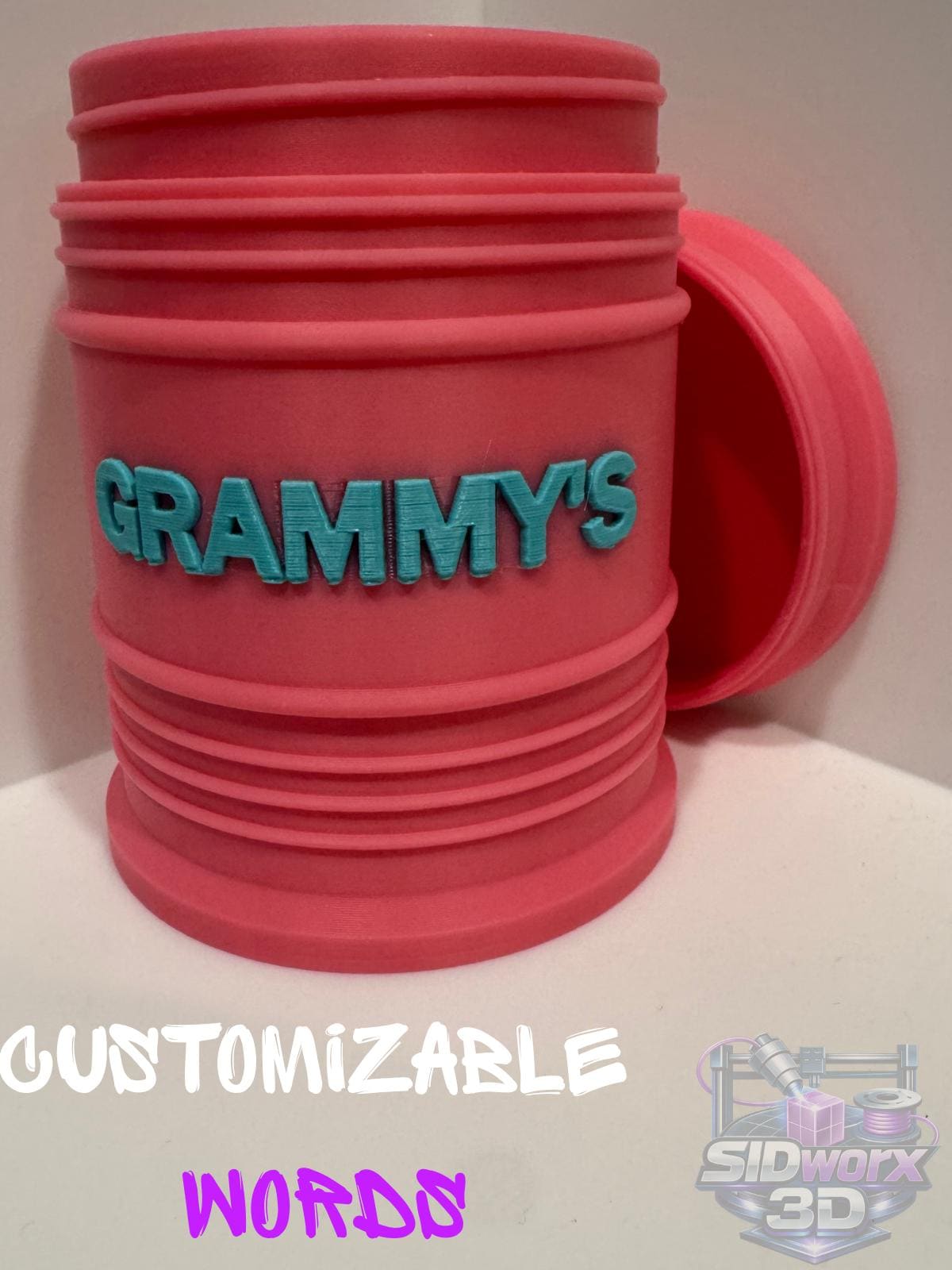 Barrel Stash Container - Customizable