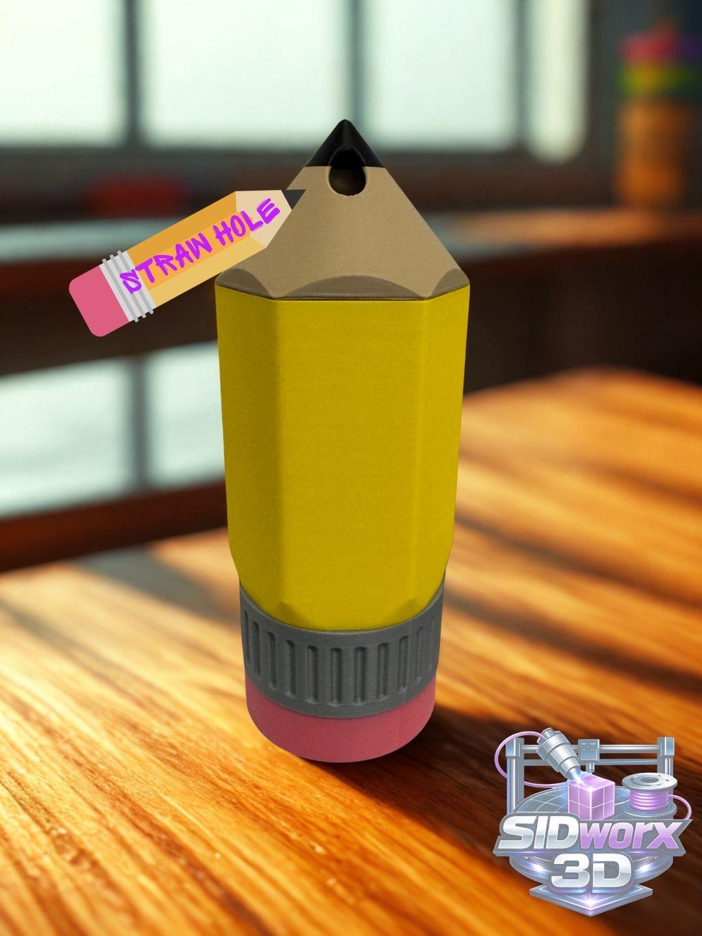 Pencil Can Koozie